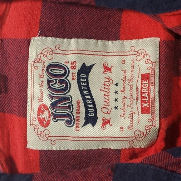 Zumba Plaid Snap-front Shirt XL - Picture 3 of 8